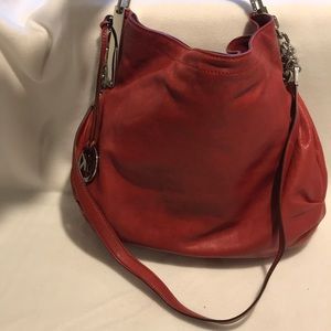 RED MICHAEL KORS 2 way PURSE